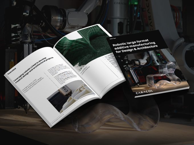 Robotic additive production for Design & Architecture