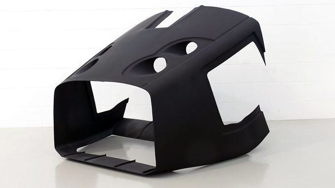 3D-printed 1:5 nose mock-up for Alstom