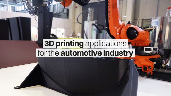 How is 3d printing used in the automotive industry?